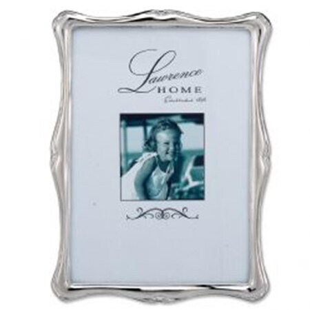 Lawrence Frames LawrenceFrames 5 x 7 in. Romance Picture Frame, Silver LA328064